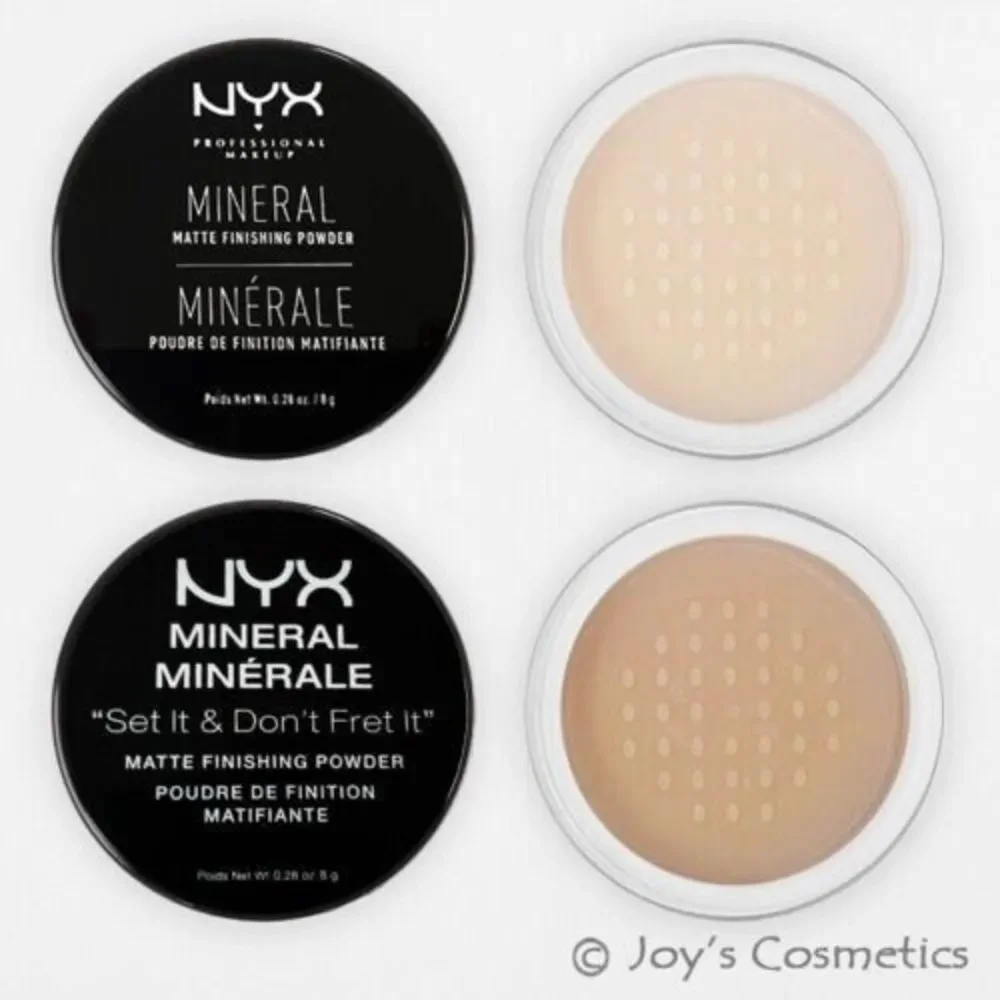 NYX Mineral Set It & Don't Fret It Matte Finishing Powder MFP02 Medium / Dark